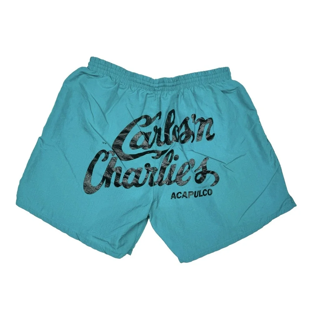 Vintage Carlos 'N Charlie's Mexico Cozumel Keith Haring Swim Shorts - Size Small